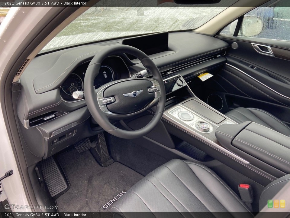 Black Interior Photo for the 2021 Genesis GV80 3.5T AWD #140928476