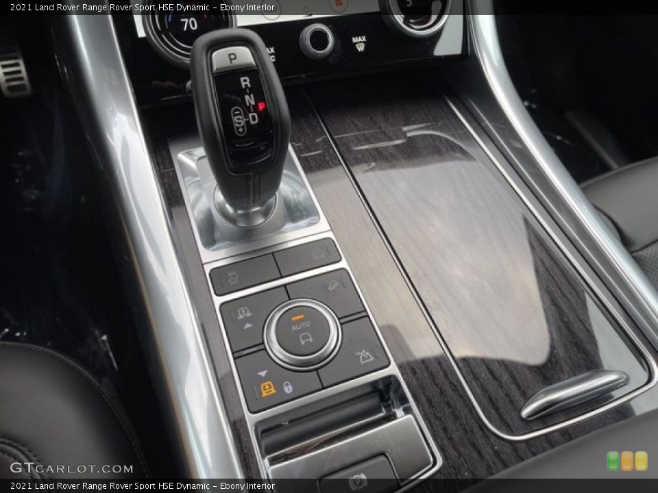 Ebony Interior Transmission for the 2021 Land Rover Range Rover Sport HSE Dynamic #140929424