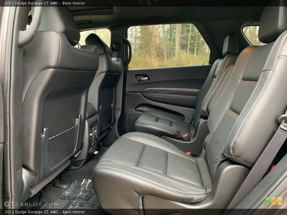 Black Interior Rear Seat for the 2021 Dodge Durango GT AWD #140935058