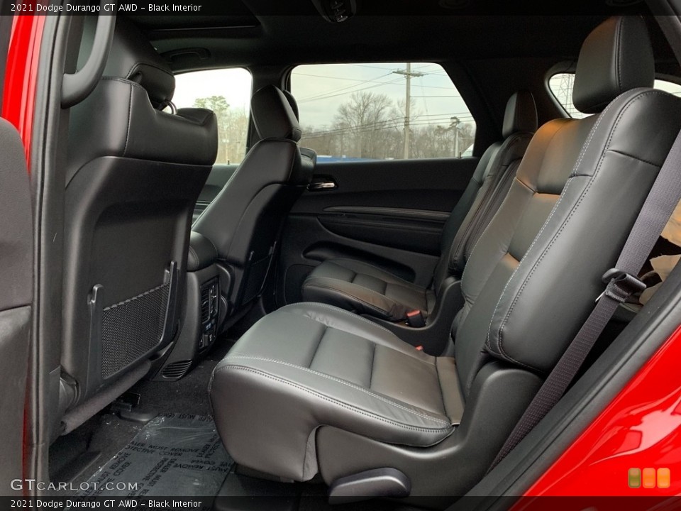 Black Interior Rear Seat for the 2021 Dodge Durango GT AWD #140935395