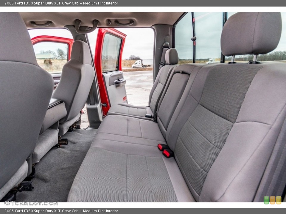 Medium Flint Interior Rear Seat for the 2005 Ford F350 Super Duty XLT Crew Cab #140939817