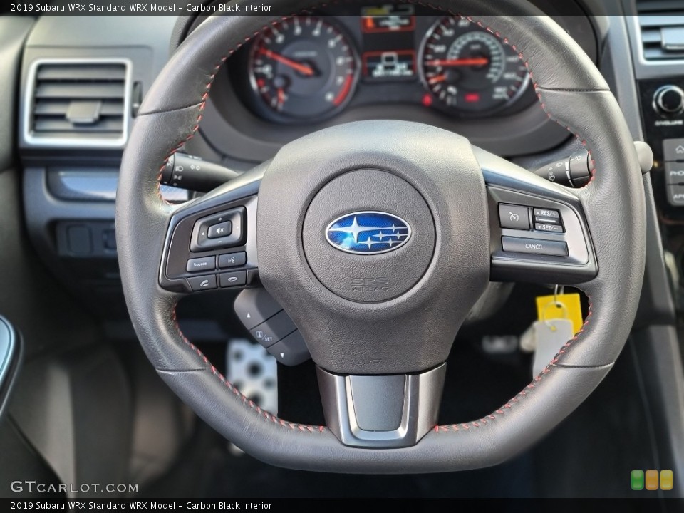 Carbon Black Interior Steering Wheel for the 2019 Subaru WRX  #140941377