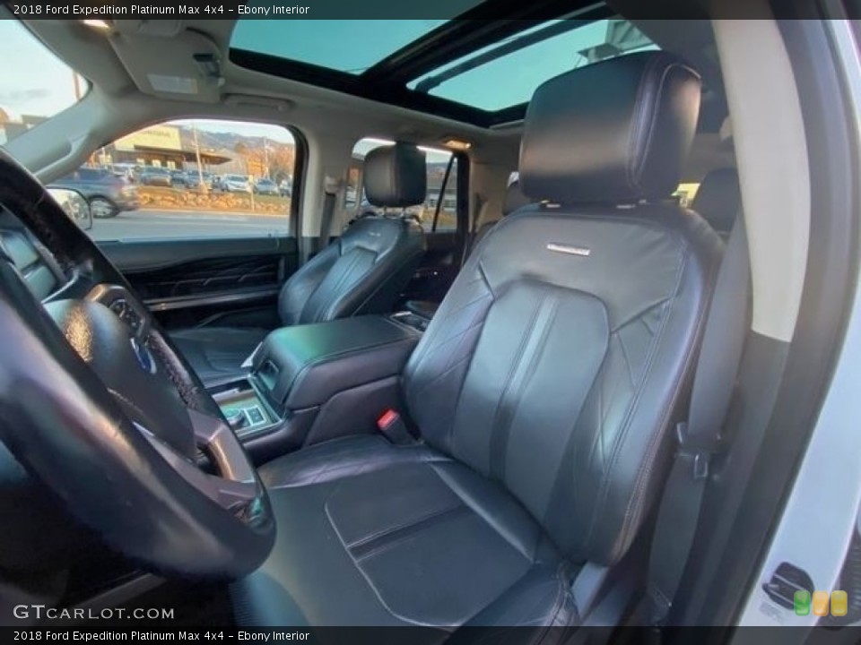 Ebony 2018 Ford Expedition Interiors