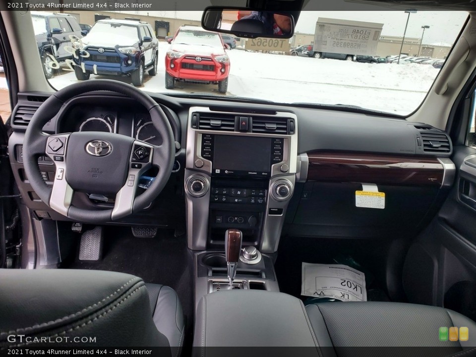 Black Interior Dashboard for the 2021 Toyota 4Runner Limited 4x4 #140941827
