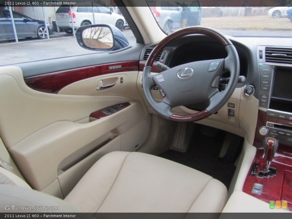 Parchment Interior Front Seat for the 2011 Lexus LS 460 #140942697