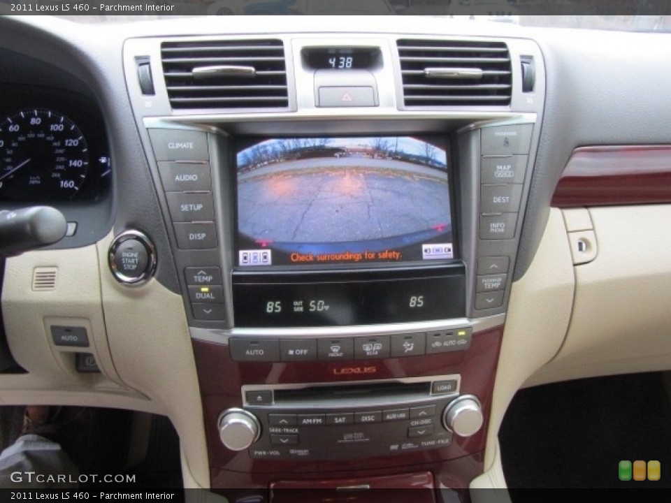 Parchment Interior Controls for the 2011 Lexus LS 460 #140942721