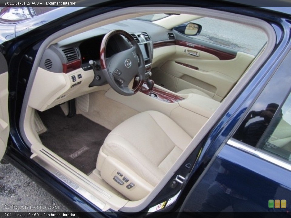 Parchment 2011 Lexus LS Interiors