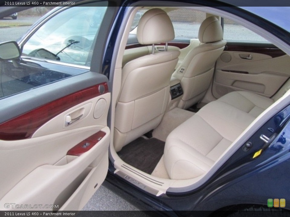 Parchment Interior Rear Seat for the 2011 Lexus LS 460 #140942745