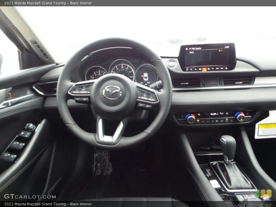 Black Interior Dashboard for the 2021 Mazda Mazda6 Grand Touring #140945719
