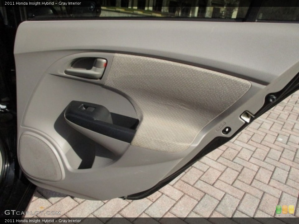 Gray Interior Door Panel for the 2011 Honda Insight Hybrid #140945776