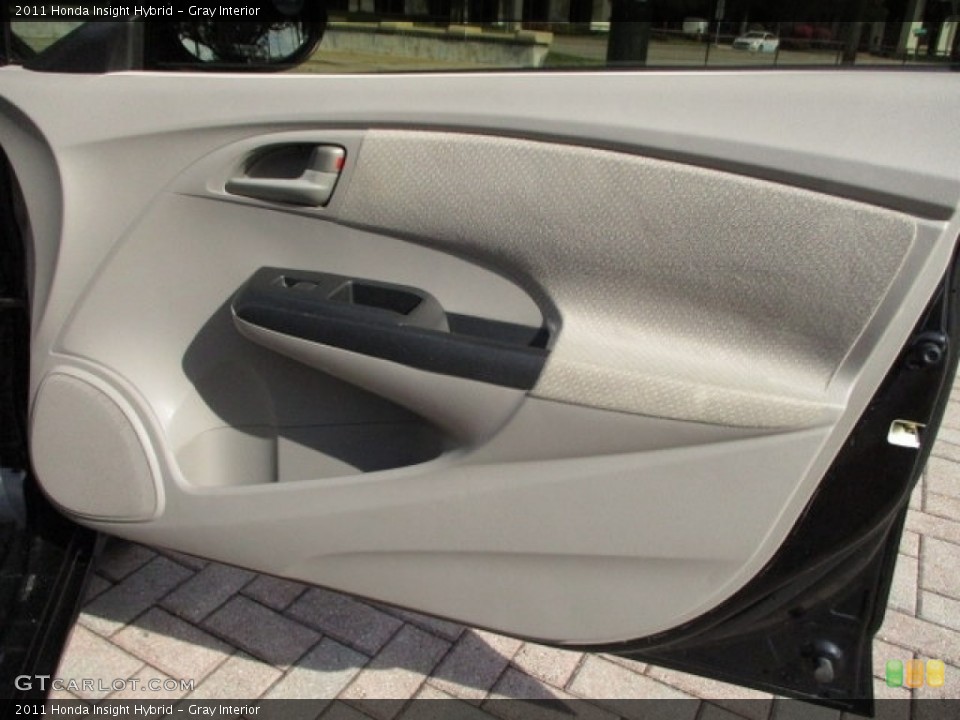 Gray Interior Door Panel for the 2011 Honda Insight Hybrid #140946247