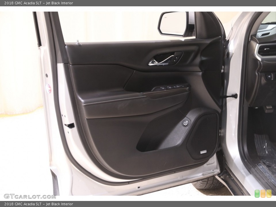 Jet Black Interior Door Panel for the 2018 GMC Acadia SLT #140946937