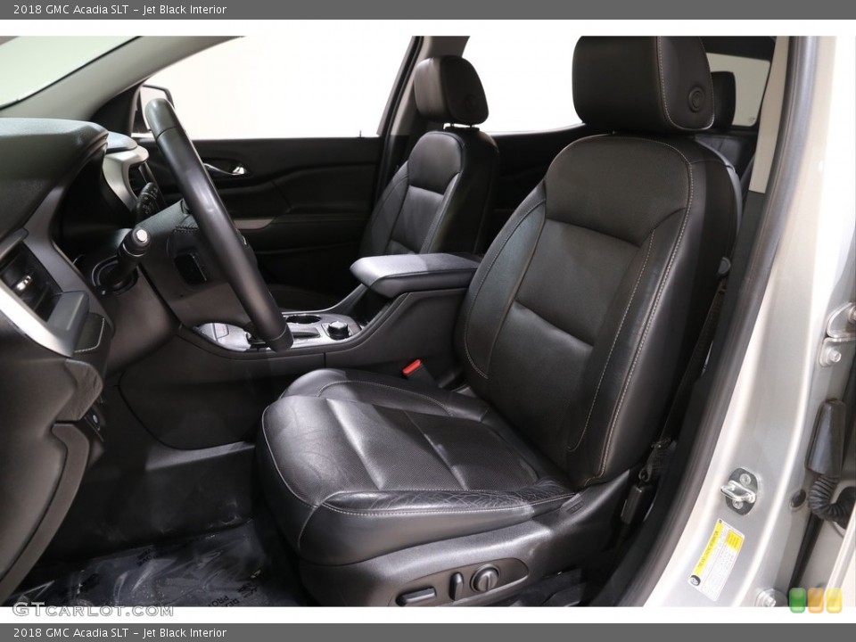 Jet Black Interior Front Seat for the 2018 GMC Acadia SLT #140946961