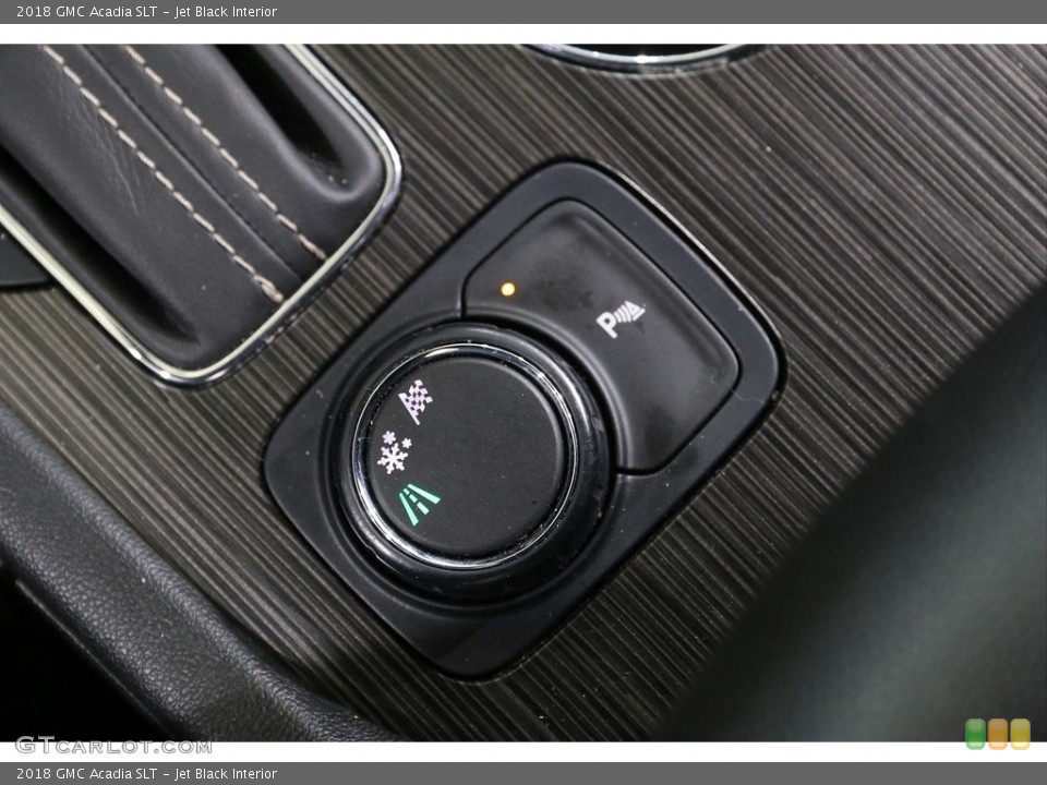 Jet Black Interior Controls for the 2018 GMC Acadia SLT #140947243