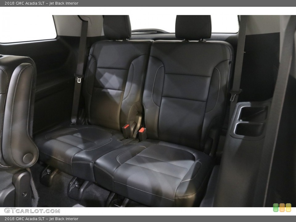 Jet Black Interior Rear Seat for the 2018 GMC Acadia SLT #140947330