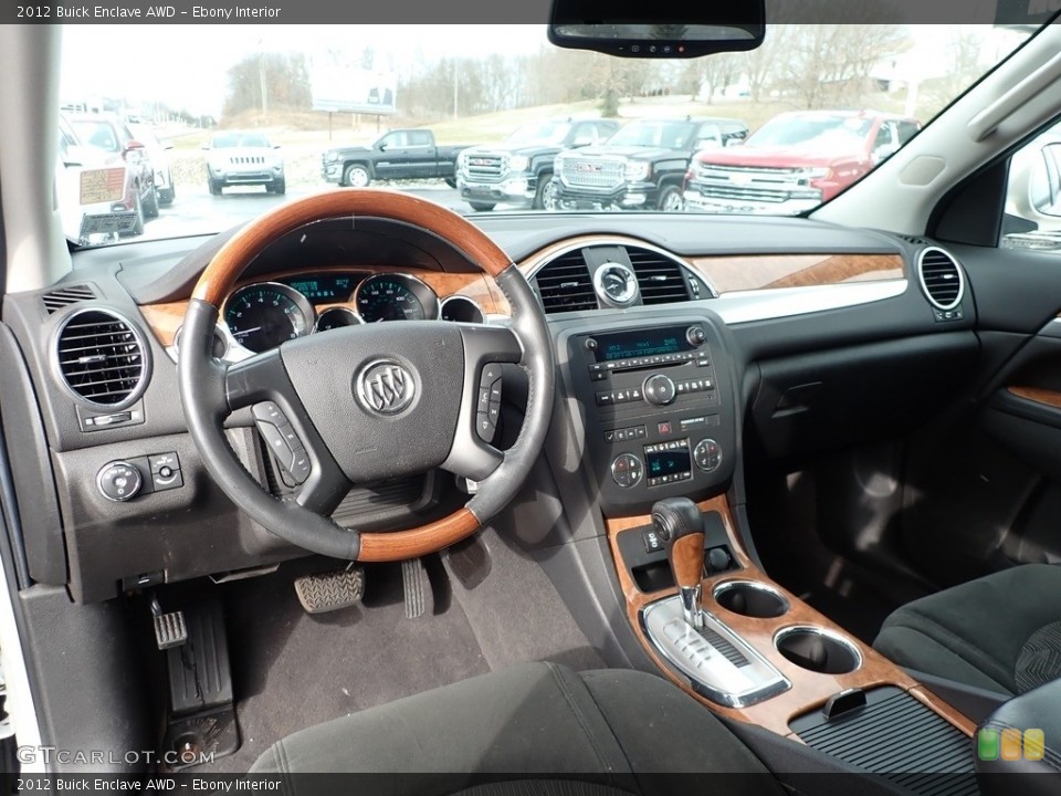 Ebony Interior Photo for the 2012 Buick Enclave AWD #140951020