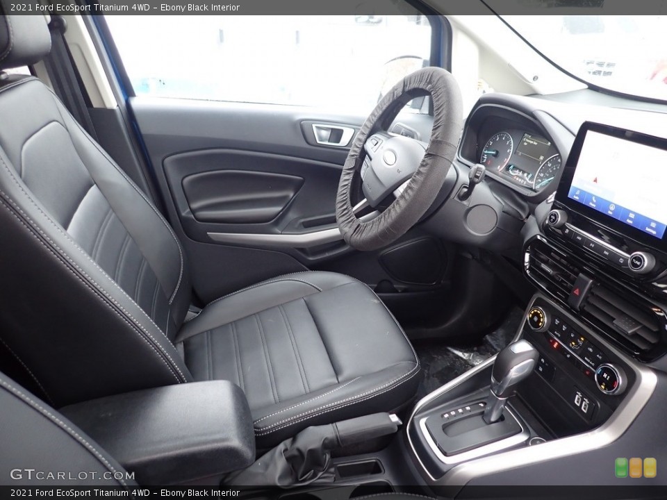 Ebony Black Interior Front Seat for the 2021 Ford EcoSport Titanium 4WD #140951827