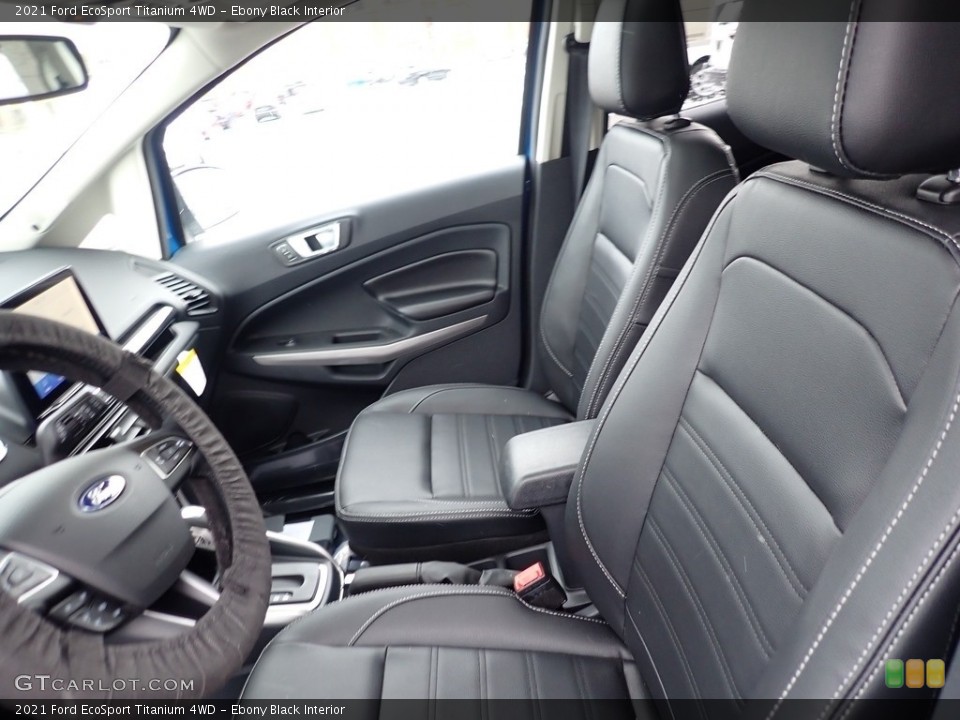 Ebony Black Interior Photo for the 2021 Ford EcoSport Titanium 4WD #140951871