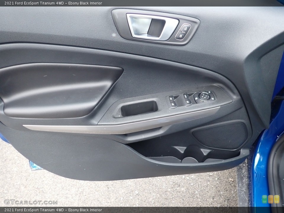 Ebony Black Interior Door Panel for the 2021 Ford EcoSport Titanium 4WD #140951891