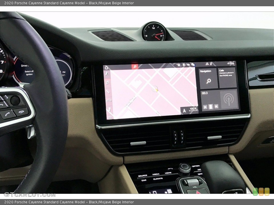 Black/Mojave Beige Interior Controls for the 2020 Porsche Cayenne  #140955127