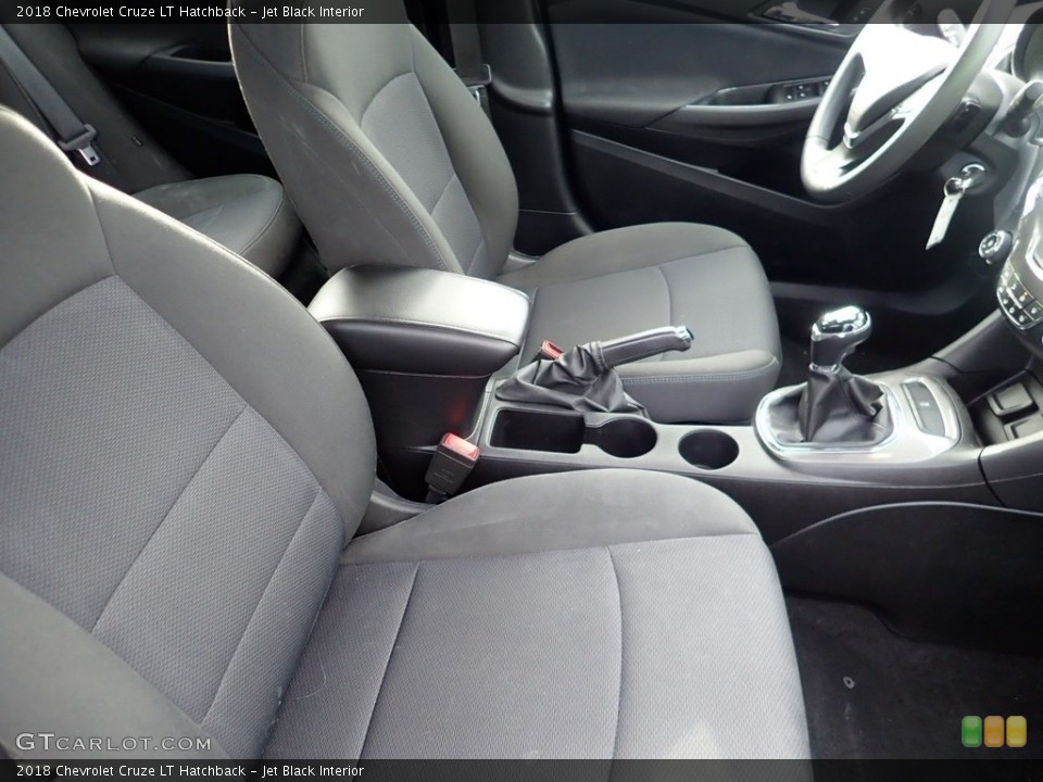 Jet Black Interior Front Seat for the 2018 Chevrolet Cruze LT Hatchback #140955163