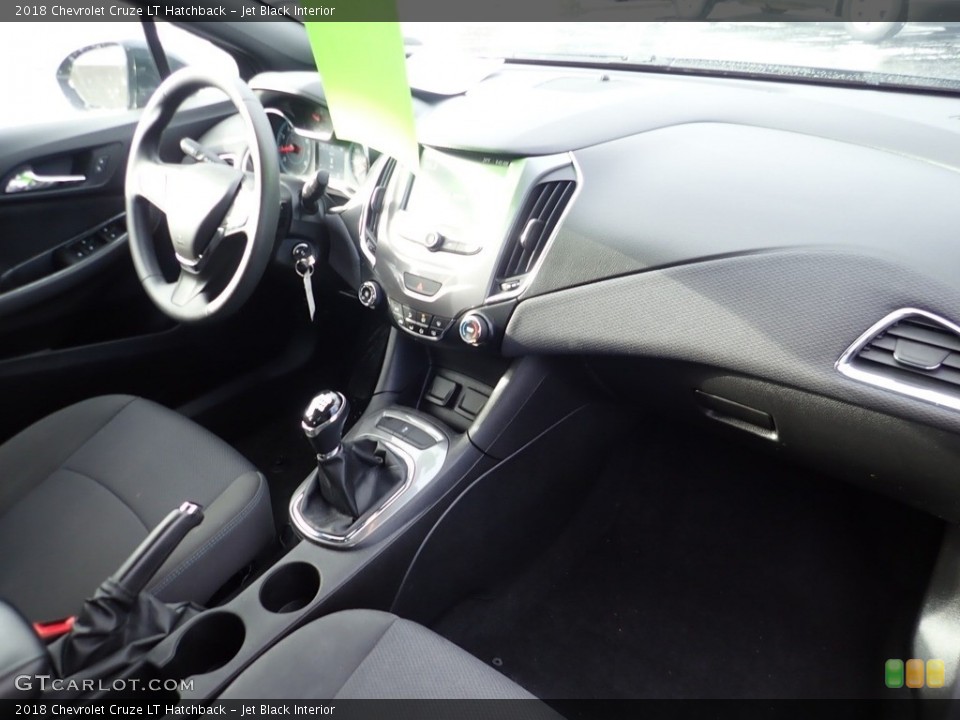 Jet Black Interior Dashboard for the 2018 Chevrolet Cruze LT Hatchback #140955169
