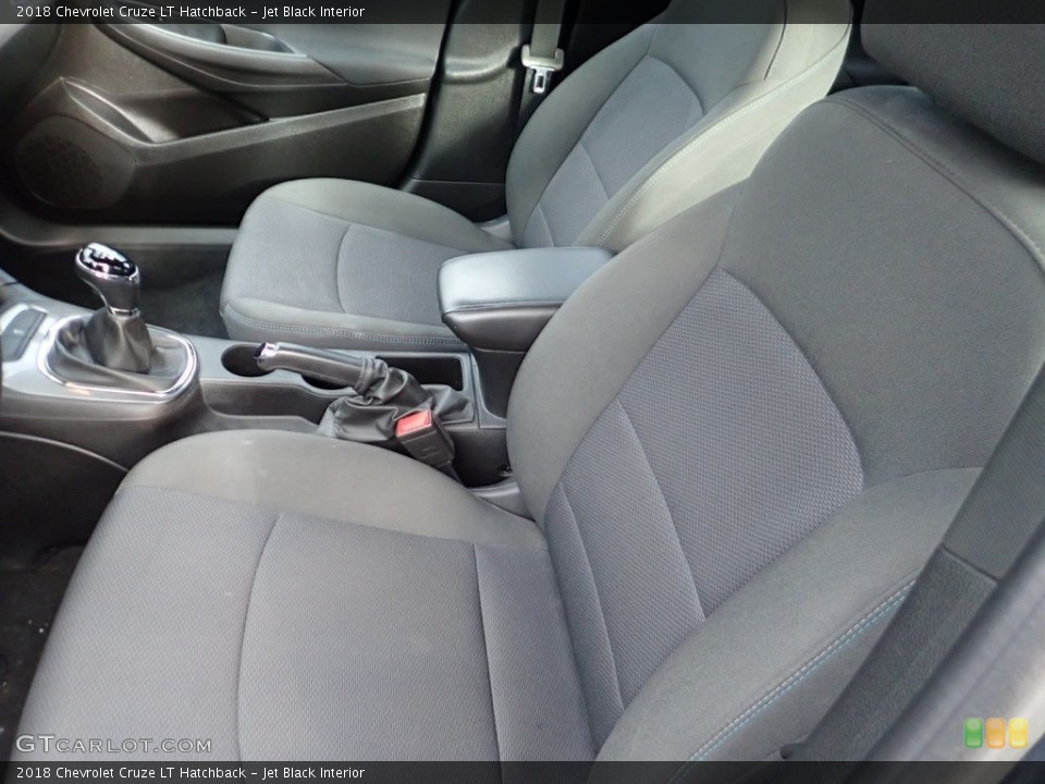 Jet Black Interior Front Seat for the 2018 Chevrolet Cruze LT Hatchback #140955193