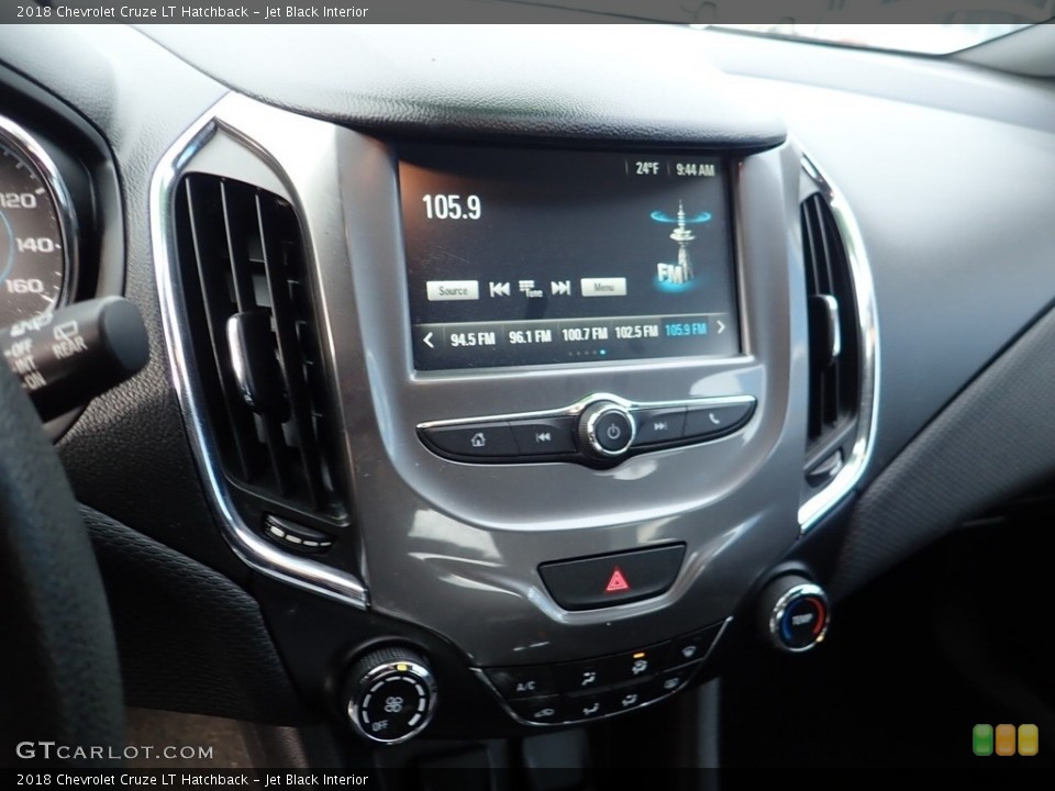 Jet Black Interior Controls for the 2018 Chevrolet Cruze LT Hatchback #140955232