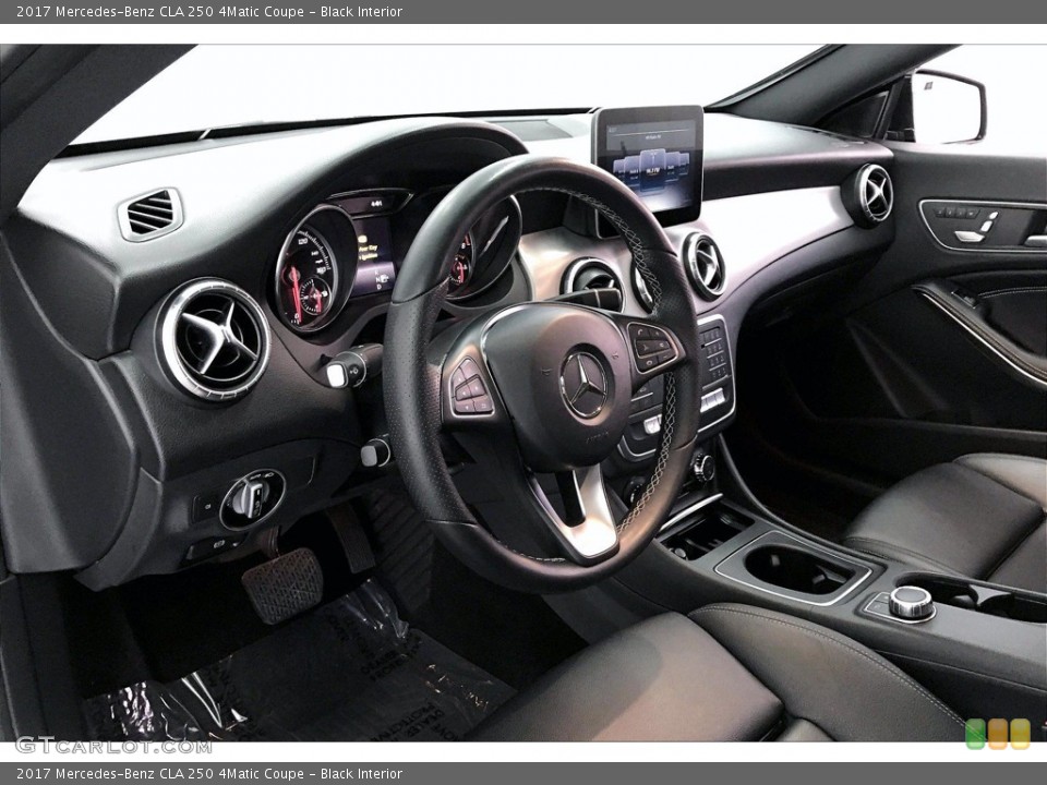 Black Interior Dashboard for the 2017 Mercedes-Benz CLA 250 4Matic Coupe #140955709