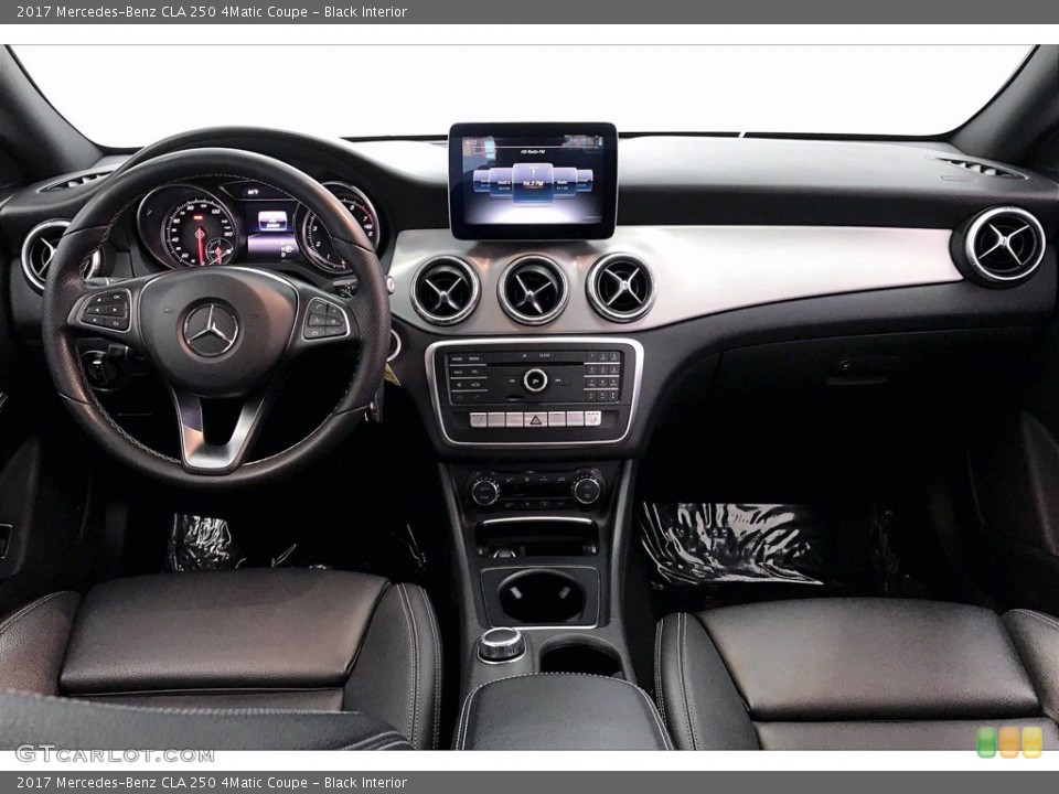 Black Interior Dashboard for the 2017 Mercedes-Benz CLA 250 4Matic Coupe #140955712