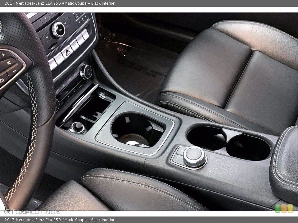 Black Interior Controls for the 2017 Mercedes-Benz CLA 250 4Matic Coupe #140955718