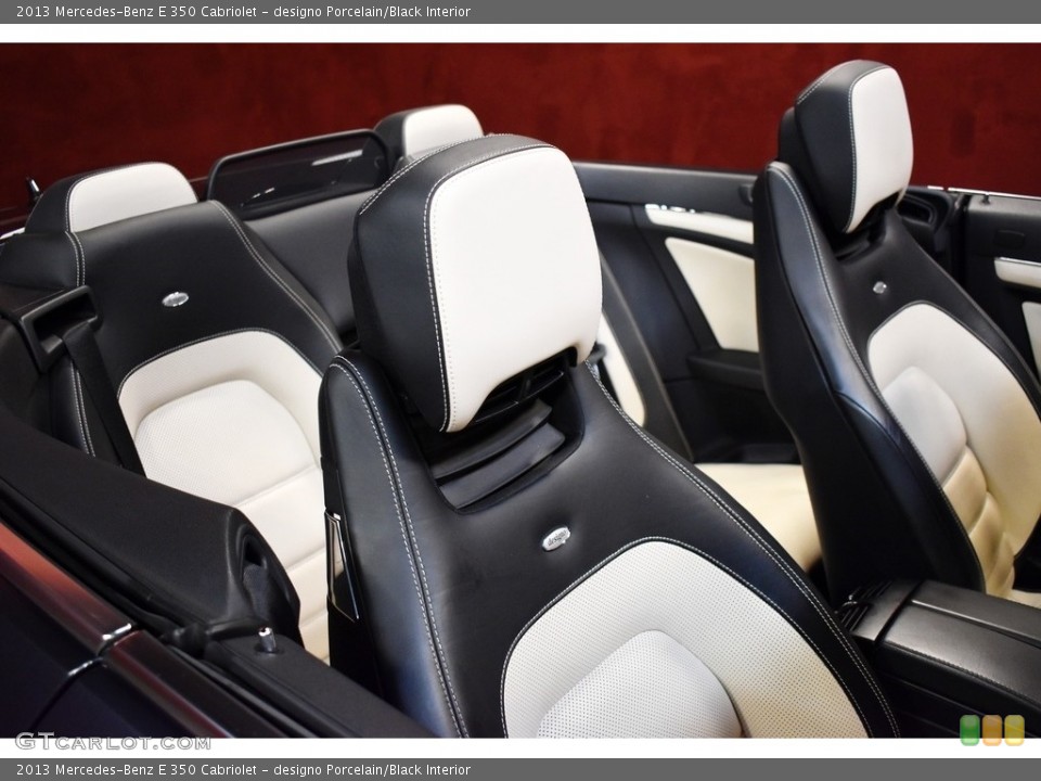 designo Porcelain/Black Interior Photo for the 2013 Mercedes-Benz E 350 Cabriolet #140964848