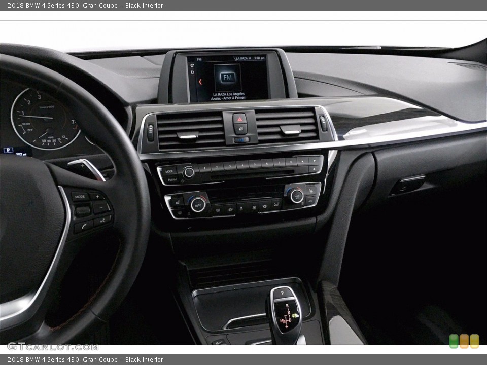 Black Interior Controls for the 2018 BMW 4 Series 430i Gran Coupe #140972805