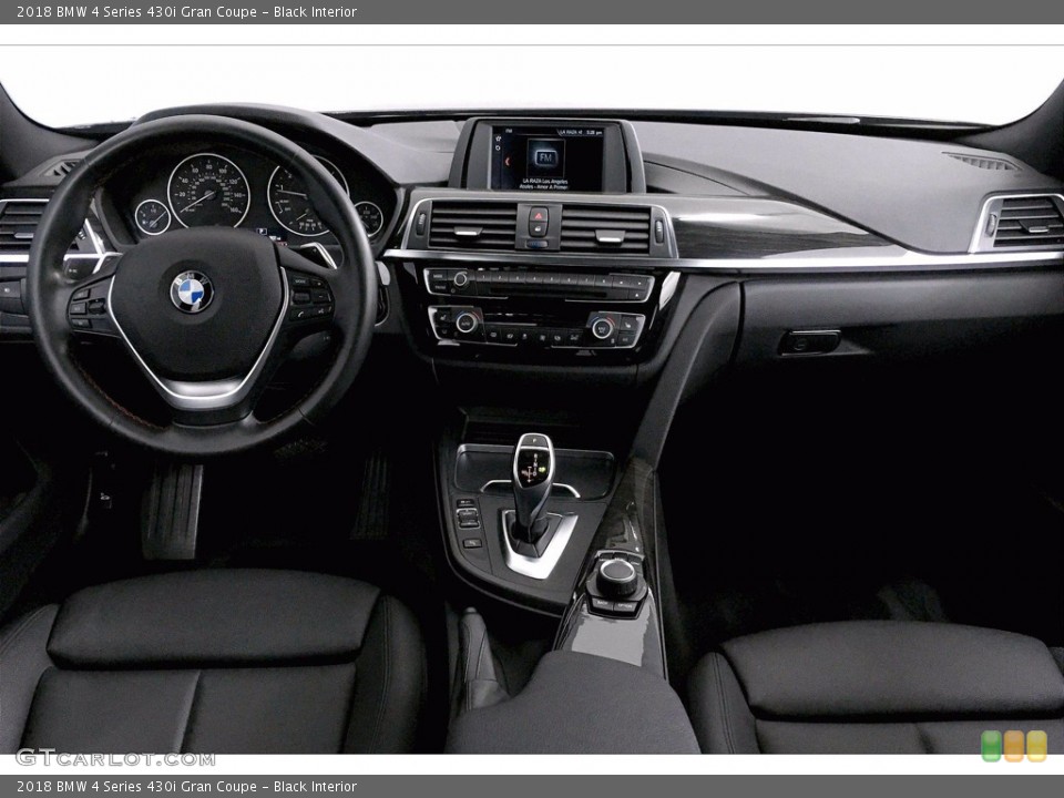 Black Interior Dashboard for the 2018 BMW 4 Series 430i Gran Coupe #140973073