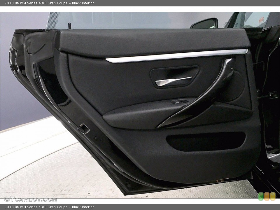 Black Interior Door Panel for the 2018 BMW 4 Series 430i Gran Coupe #140973355