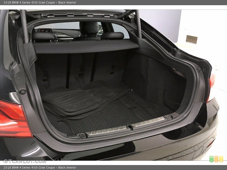 Black Interior Trunk for the 2018 BMW 4 Series 430i Gran Coupe #140973546