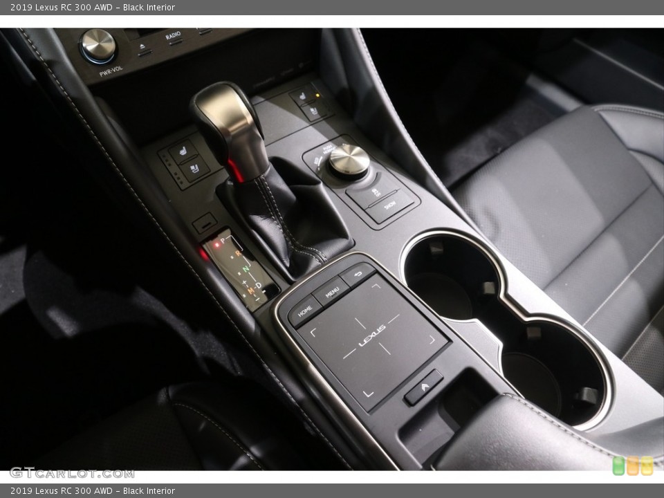 Black Interior Transmission for the 2019 Lexus RC 300 AWD #140979556