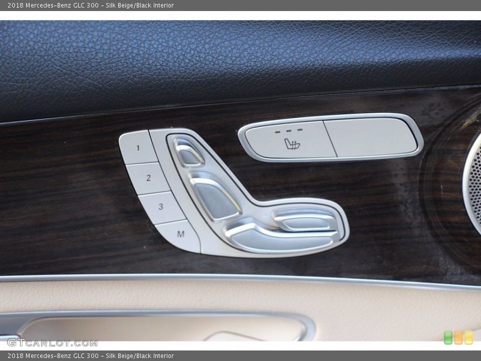 Silk Beige/Black Interior Controls for the 2018 Mercedes-Benz GLC 300 #140980429