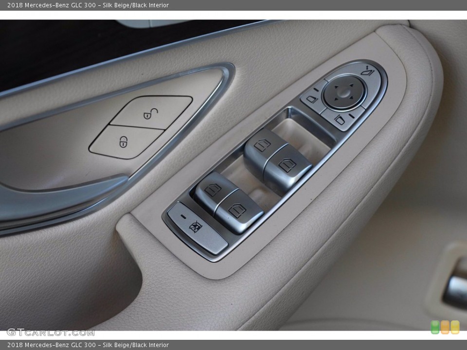 Silk Beige/Black Interior Controls for the 2018 Mercedes-Benz GLC 300 #140980453