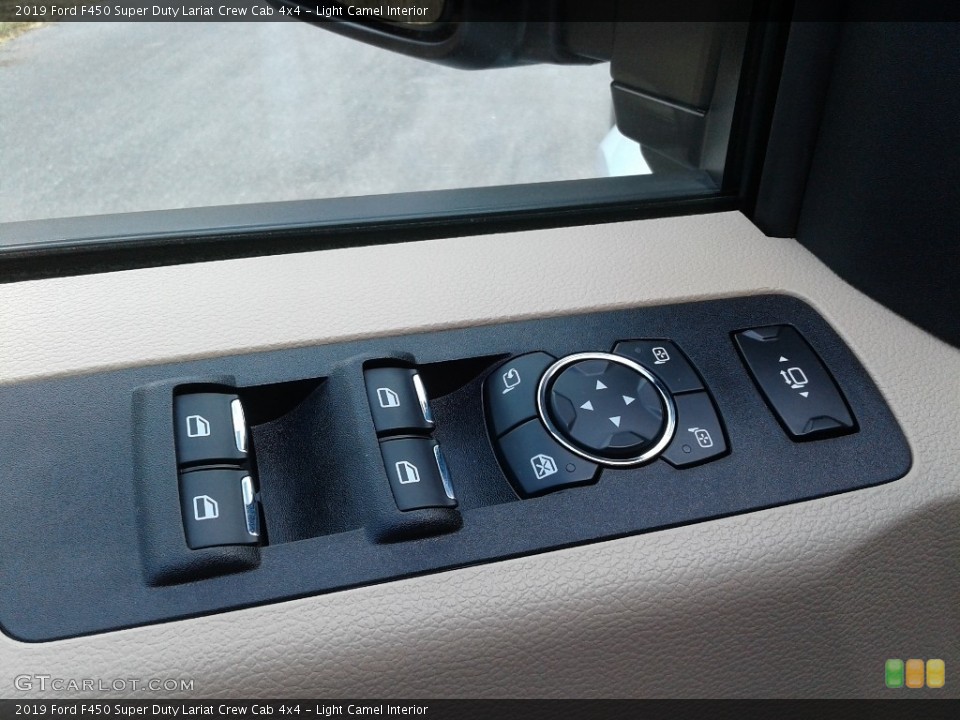 Light Camel Interior Door Panel for the 2019 Ford F450 Super Duty Lariat Crew Cab 4x4 #140981248
