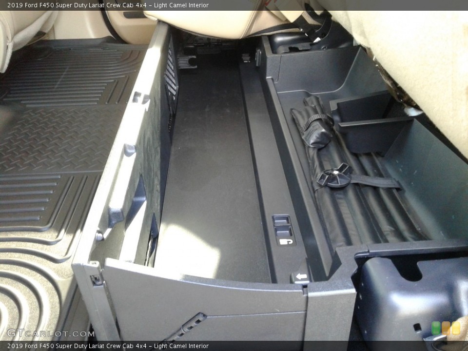 Light Camel Interior Rear Seat for the 2019 Ford F450 Super Duty Lariat Crew Cab 4x4 #140981299