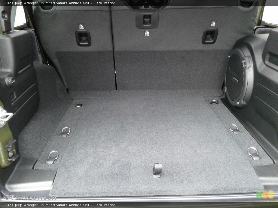 Black Interior Trunk for the 2021 Jeep Wrangler Unlimited Sahara Altitude 4x4 #140982283