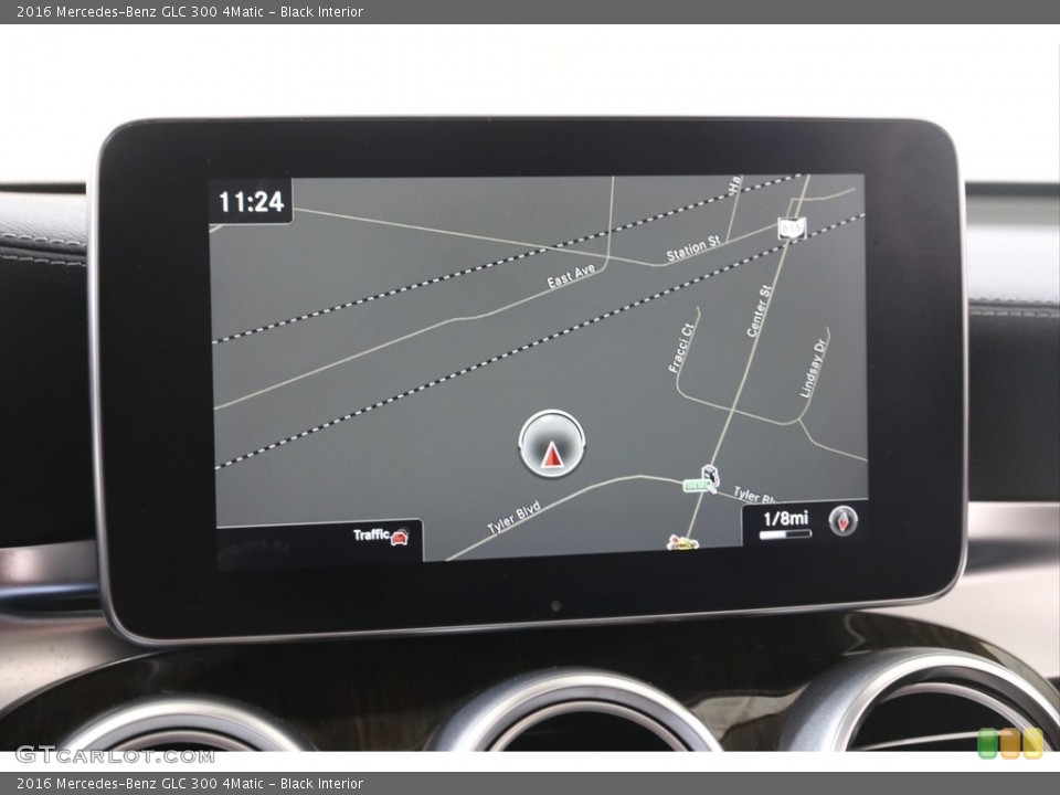 Black Interior Navigation for the 2016 Mercedes-Benz GLC 300 4Matic #140982292
