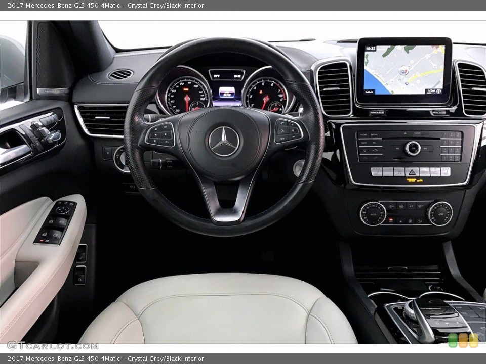 Crystal Grey/Black Interior Dashboard for the 2017 Mercedes-Benz GLS 450 4Matic #140983708