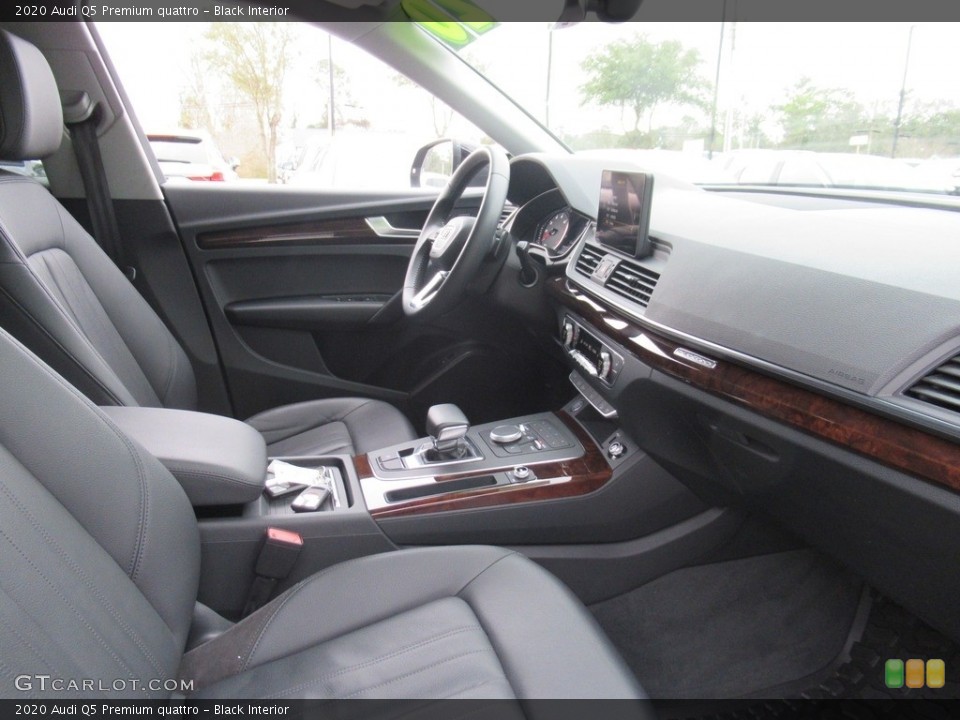 Black Interior Front Seat for the 2020 Audi Q5 Premium quattro #140983942
