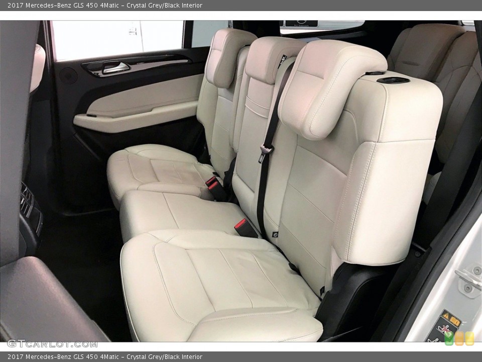 Crystal Grey/Black Interior Rear Seat for the 2017 Mercedes-Benz GLS 450 4Matic #140984131