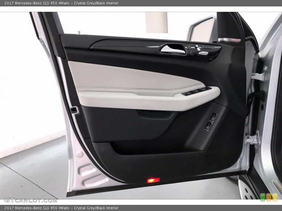 Crystal Grey/Black Interior Door Panel for the 2017 Mercedes-Benz GLS 450 4Matic #140984281