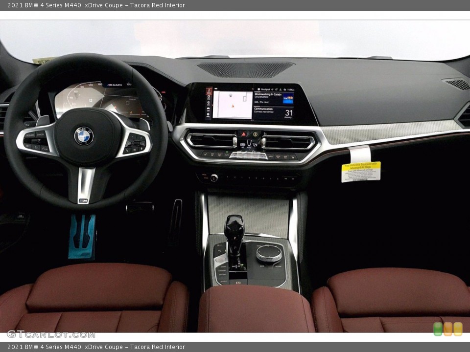 Tacora Red Interior Dashboard for the 2021 BMW 4 Series M440i xDrive Coupe #140984503