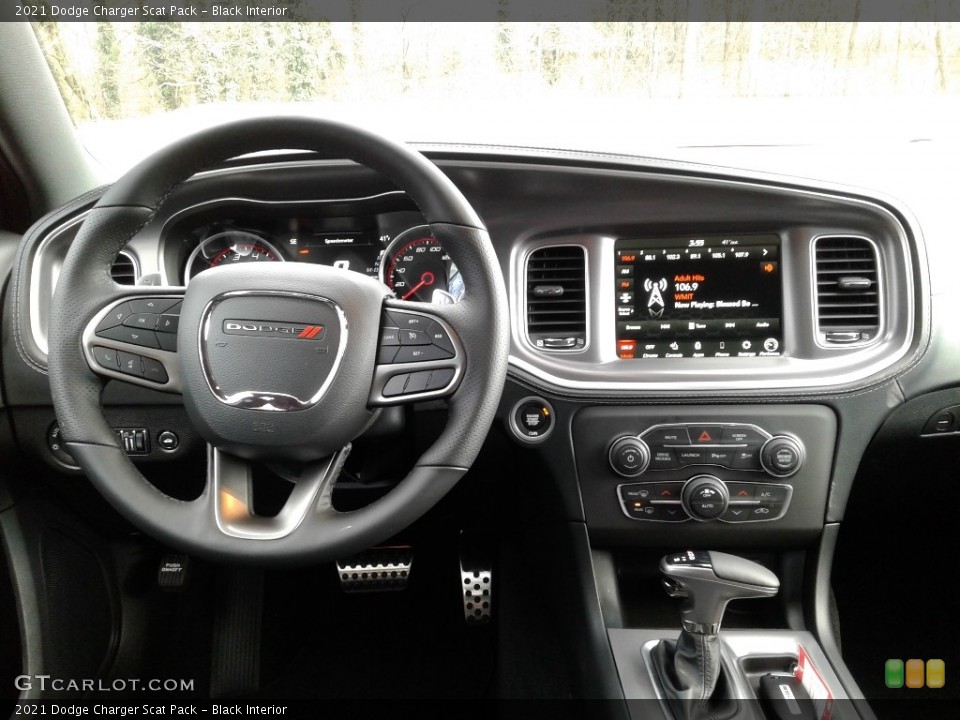 Black Interior Dashboard for the 2021 Dodge Charger Scat Pack #140984704