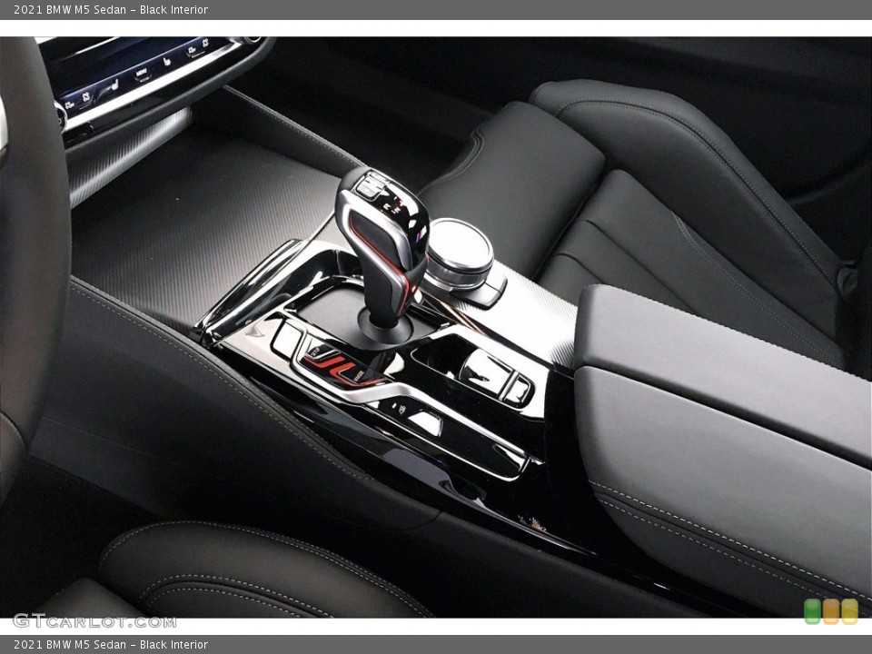 Black Interior Transmission for the 2021 BMW M5 Sedan #140984957
